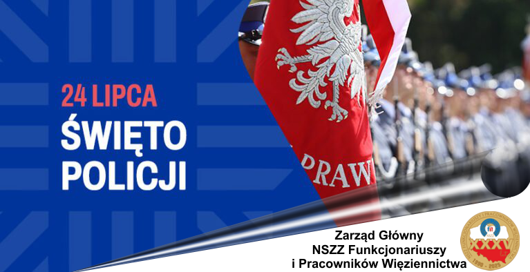 Z okazji Święta Policji z wyrazami uznania i szacunku