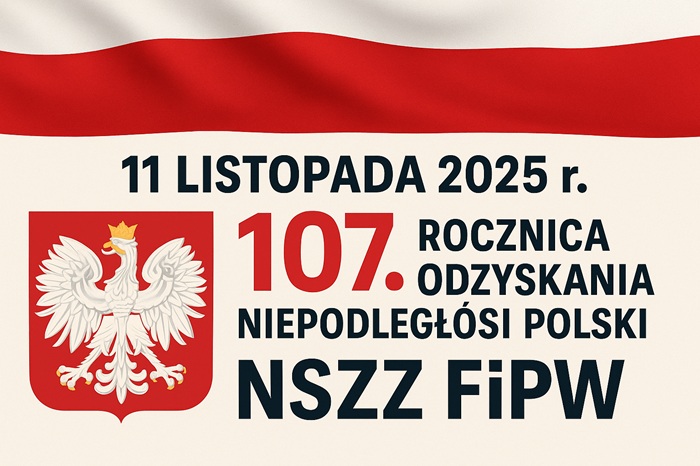 11 listopada 2025 r. – 107. rocznica odzyskania niepodległości Polski