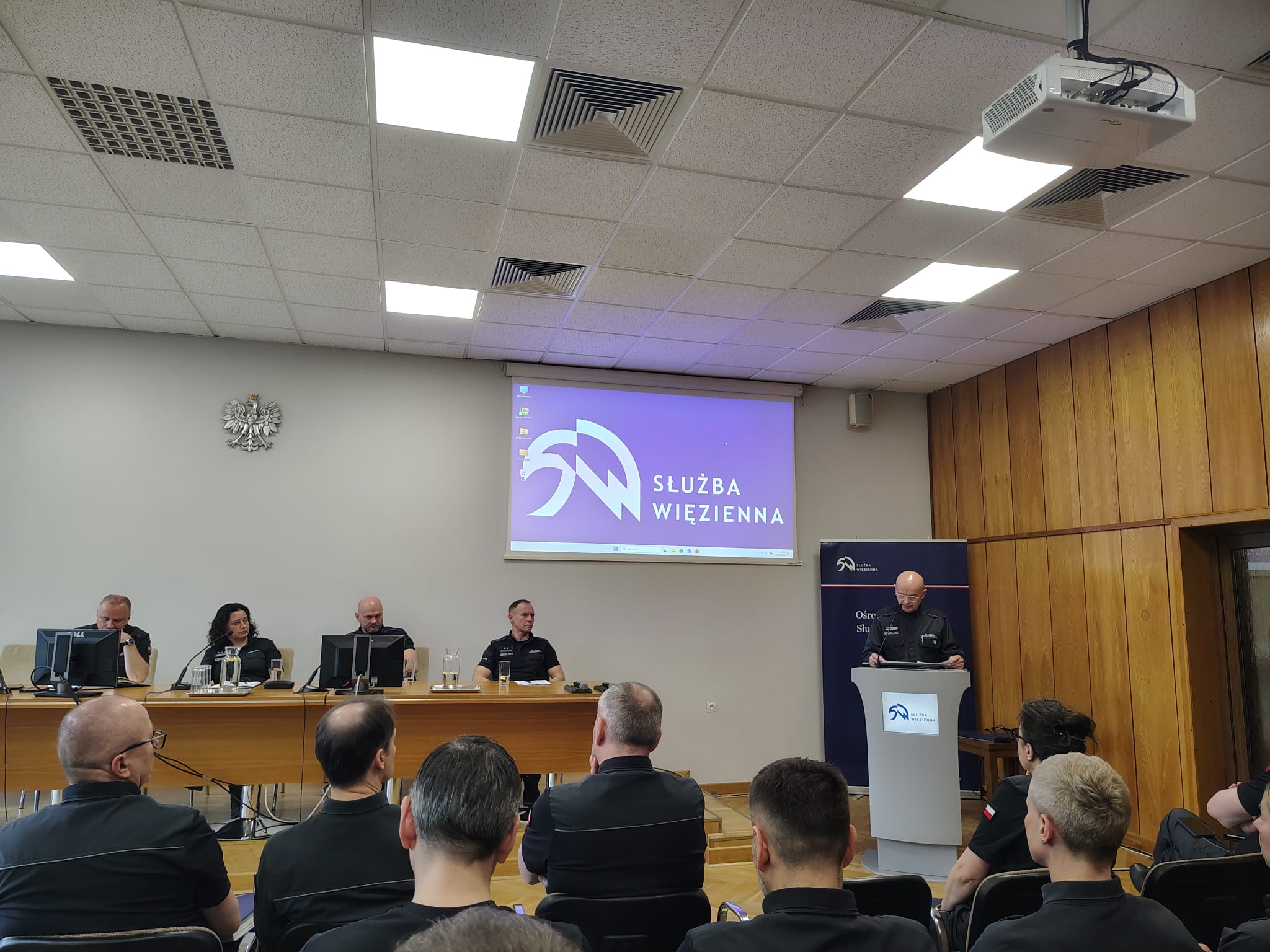 Relacja z odprawy rocznej kierownictwa Służby Więziennej