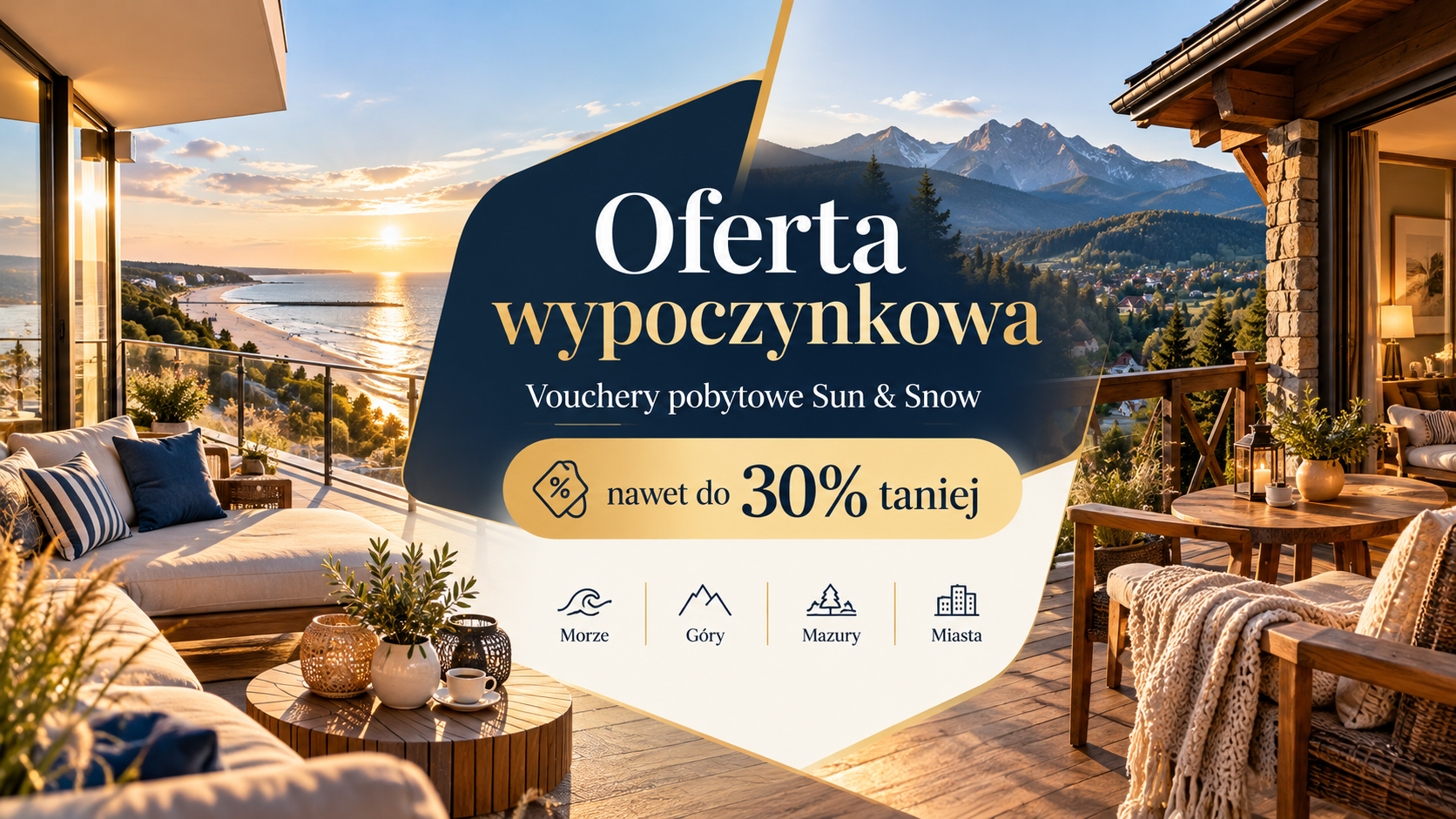Wypoczynek choćby 30% taniej! Specjalna oferta Sun & Snow dla NSZZFiPW